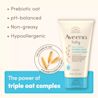 Aveeno® Baby Daily Moisture healthy start newborn balm, the power of triple oat complex
