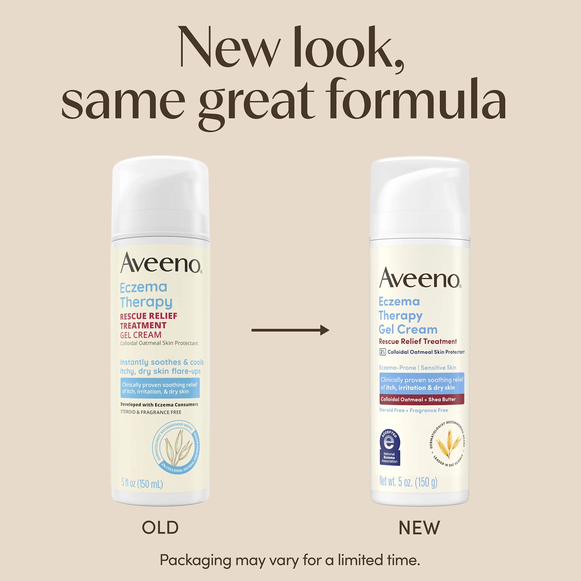 Rescue Relief Treatment Gel Cream New Look same great formula! Packaging may vary