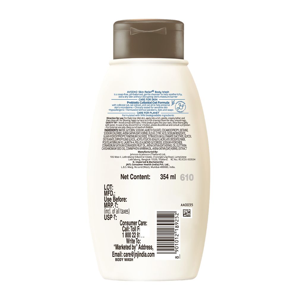 Aveeno® Skin Relief Body Wash - Image 2 - Aveeno - en-IN