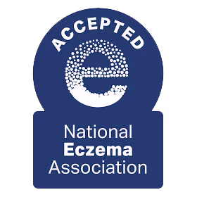 Emblem for products Accepted by National Eczema Association