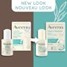 Ancien et nouvel emballage du flacon de 29 ml du sérum triple avoine AVEENO® Calm + Restore, avec la mention « Nouveau look »