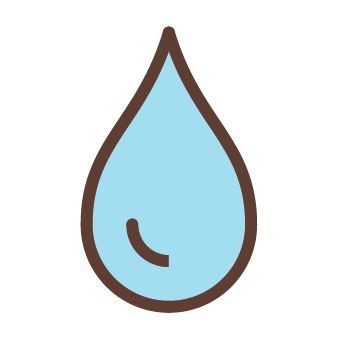 tear icon symbolizing tear-free product