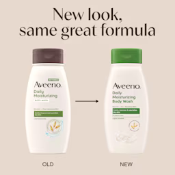 Aveeno® Daily Moisturizing Oat Body Wash - New Look, same great formula