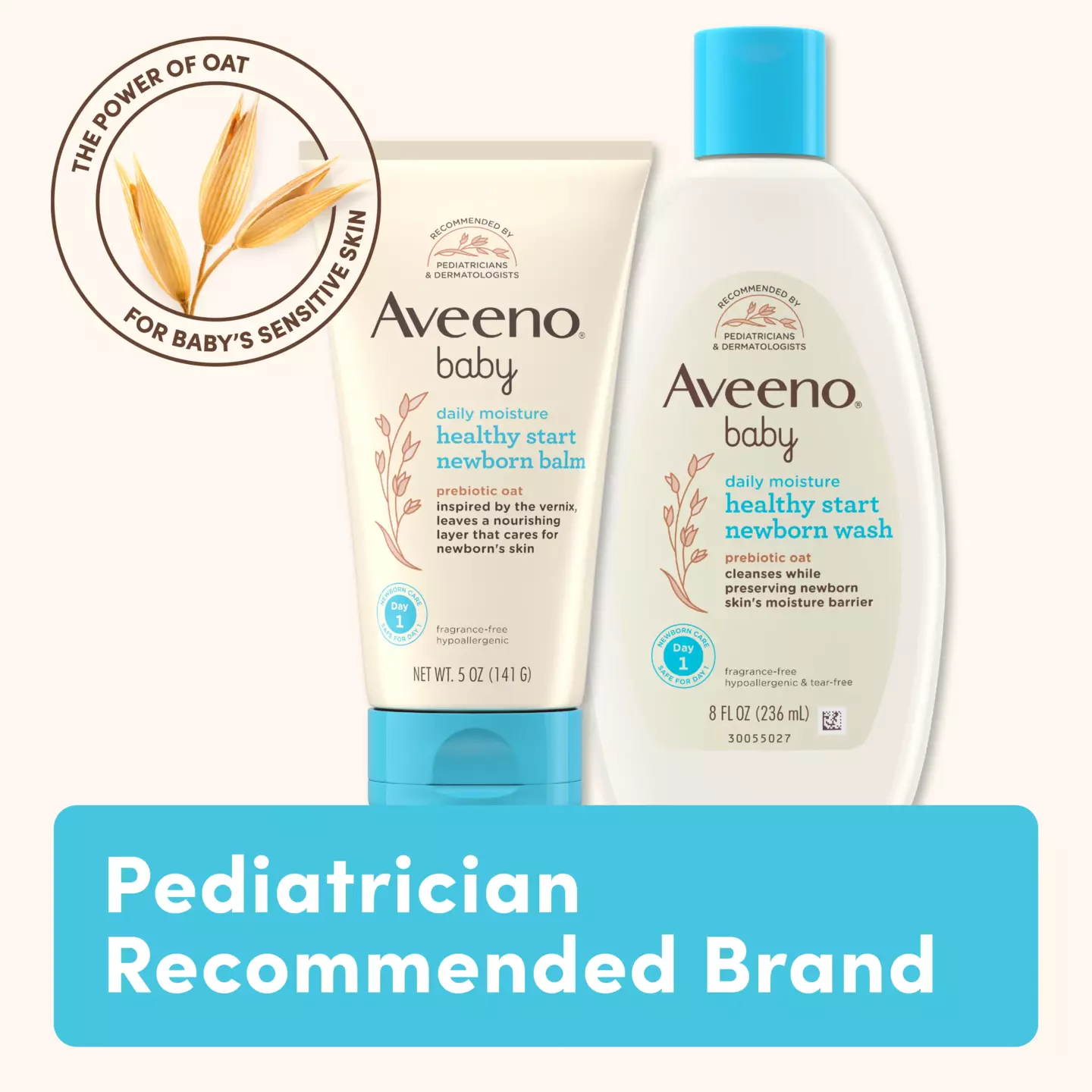 Daily Moisture Healthy Start Newborn Wash | Aveeno®