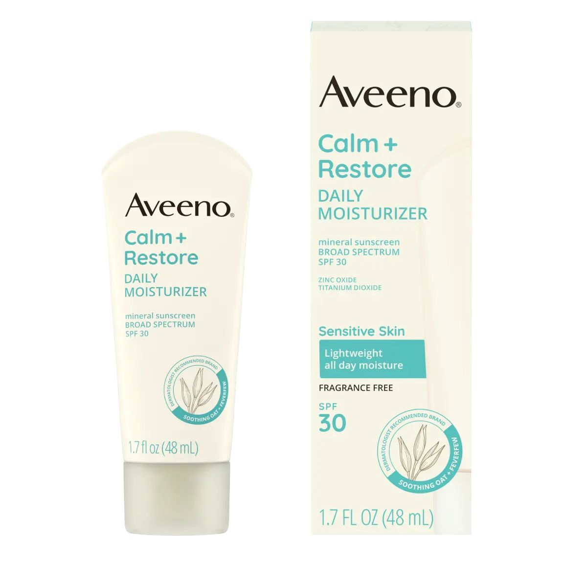 Calm + Restore Daily Moisturizer Mineral Sunscreen