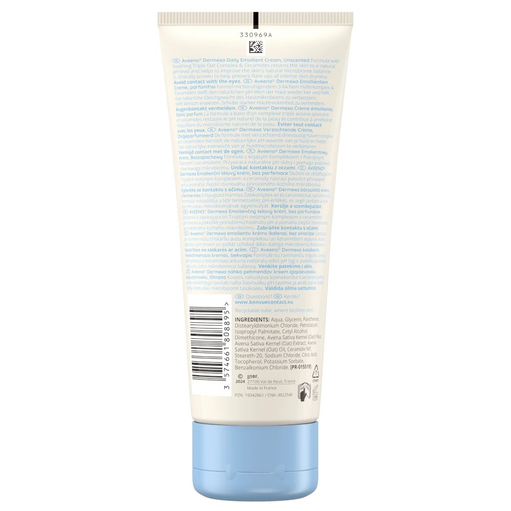 02-AVE EMEA DE 3574661808895 90526500 Dermexa Body Lotion 200ML bot 016