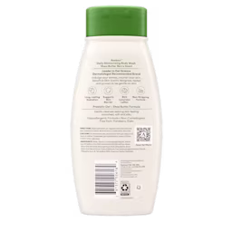 Back pack shot of Aveeno® Daily Moisturizing Body Wash, Shea Butter Berry Scent, Sensitive Skin Scents 18oz Back pack shot of Aveeno® Daily Moisturizing Body Wash, Shea Butter Berry Scent, Sensitive Skin Scents 18oz