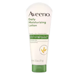  Front Pack shot of Daily Moisturizing Body Lotion with Soothing Oat 2.5oz