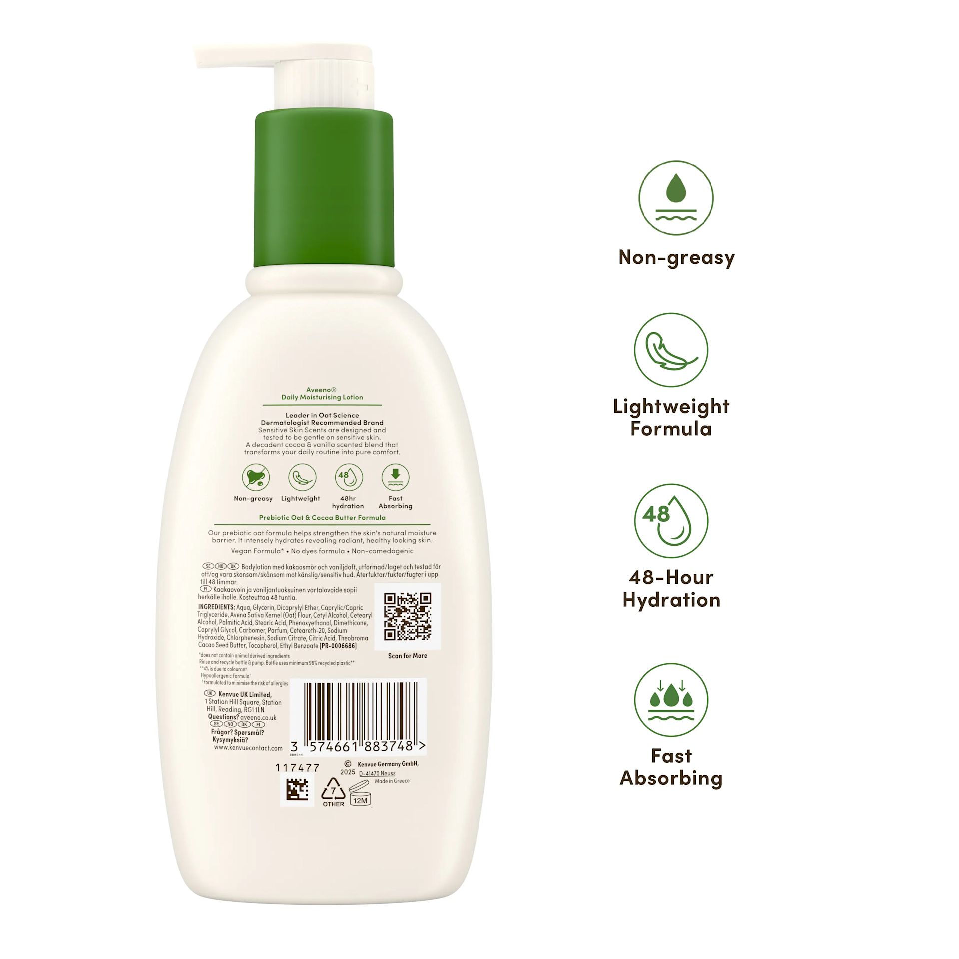 AVE EMEA UK 3574661883748 90855300 812902 DM Comfort Cocoa Vanilla Lotion 300ml SI01 THUMB JPG