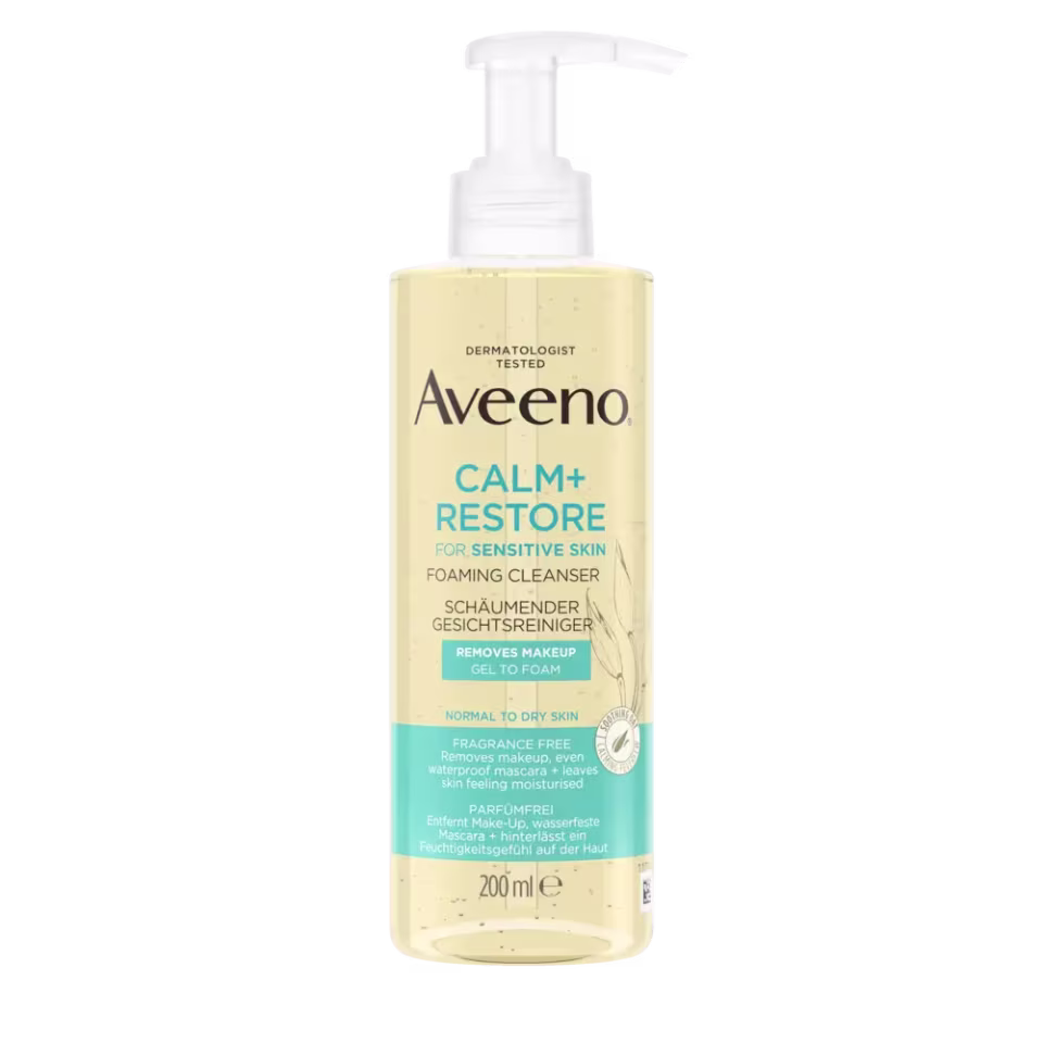 Aveeno Calm + Restore Schäumender Gesichtsreiniger