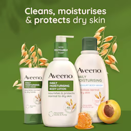 AVEENO DAILY MOISTURISING YOGURT BODY WASH, APRICOT & HONEY SCENT - Image 7 - Aveeno - en-IE
