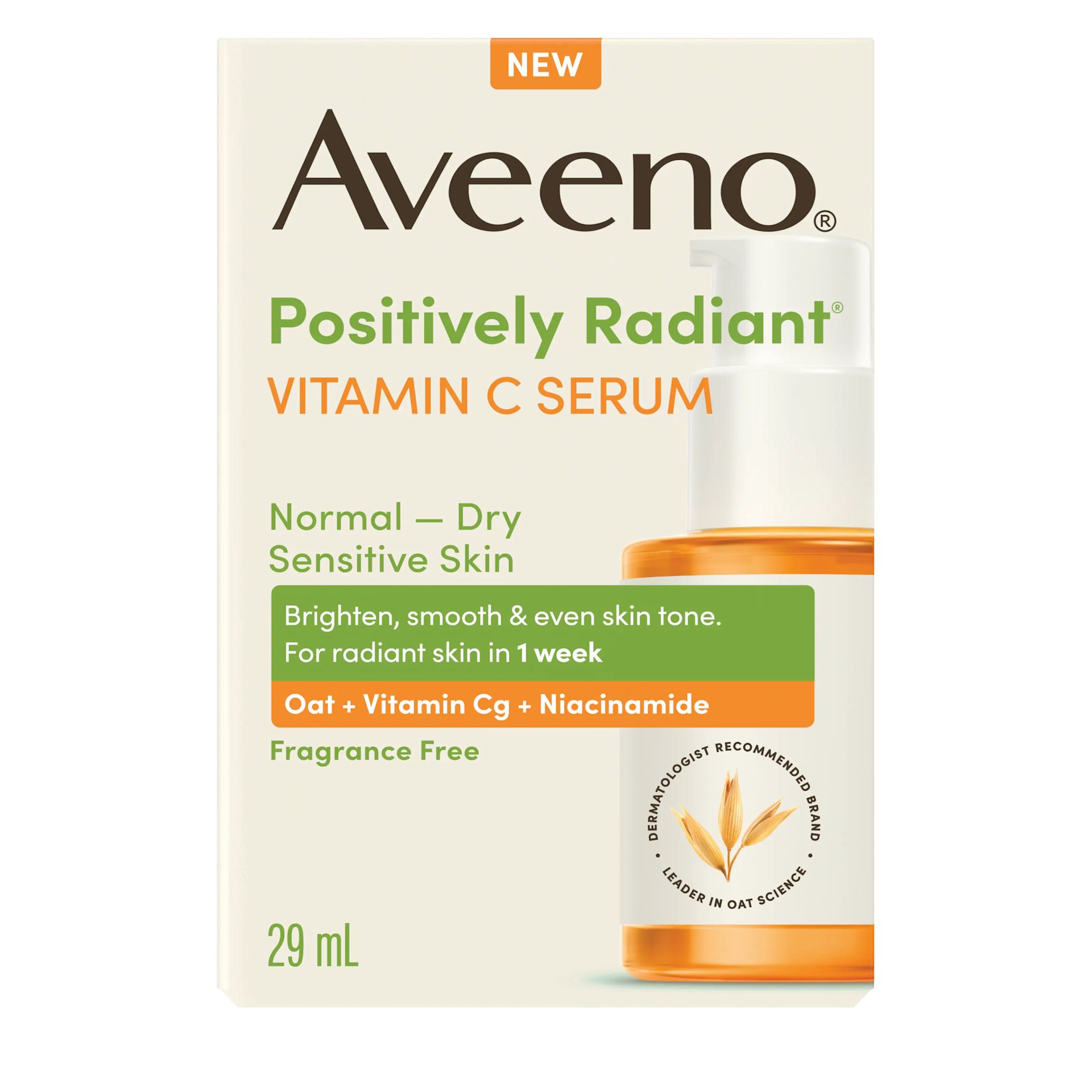 AVEENO® Positively Radiant® Vitamin C Serum​