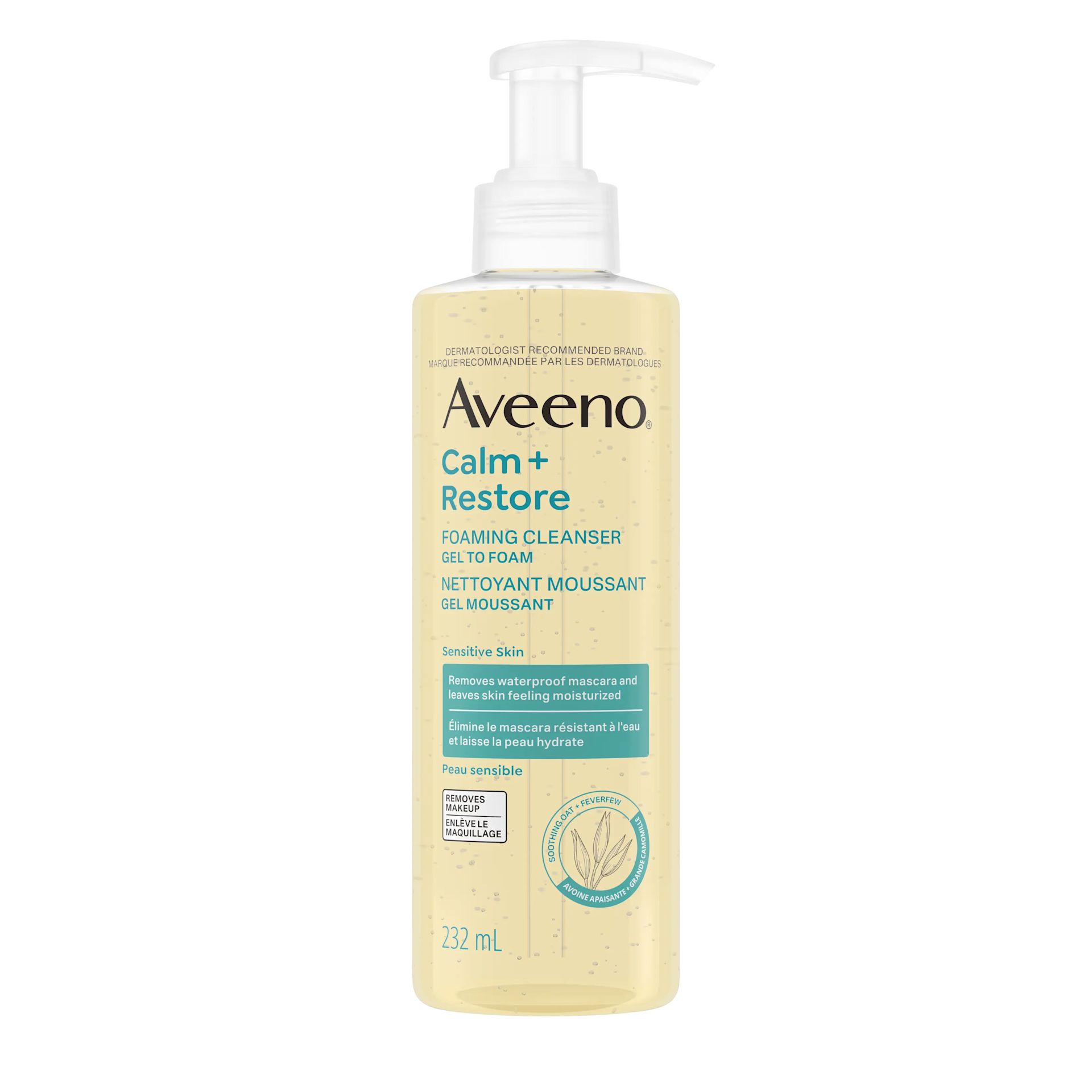AVEENO Calm + Restore Make-Up Removing Cleanser​ Image 1