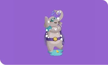 Illustration of Aveeno® Care Crew Member - Sage the Elephant