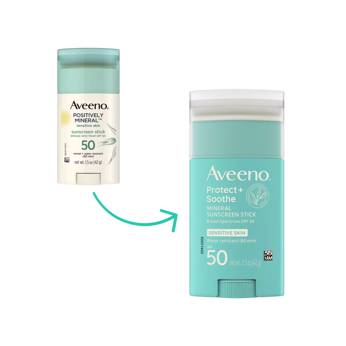 Protect + Soothe Mineral Sunscreen Stick, SPF 50 - Image 4 - Aveeno - en-US