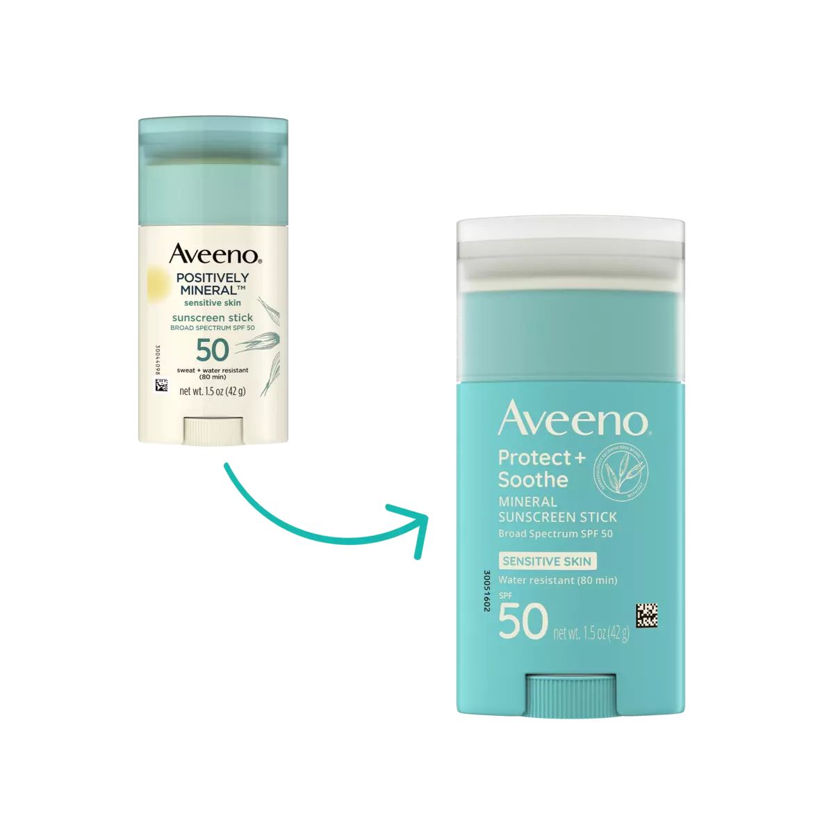 Protect + Soothe Mineral Sunscreen Stick, SPF 50 - Image 4 - Aveeno - en-US