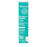Emballage de 50 ml de l’écran solaire minéral AVEENO® Protect + Soothe Visage pour peau sensible, avec FPS 30
