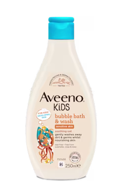AVEENO® Kids Bubble Bath & Wash 250ml