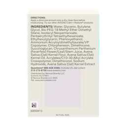  Aveeno Calm + Restore Triple Oat Serum for Sensitive Skin Back