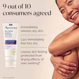 Aveeno NA US 381372025052 00381372025120 SkinRelief HealingOintment EDA Consumer Agreed Claim Original file 9 out of 10 consumers agreed