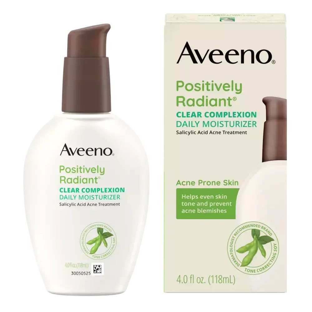 Aveeno Clear Complexion Daily Acne Facial Moisturizer Front