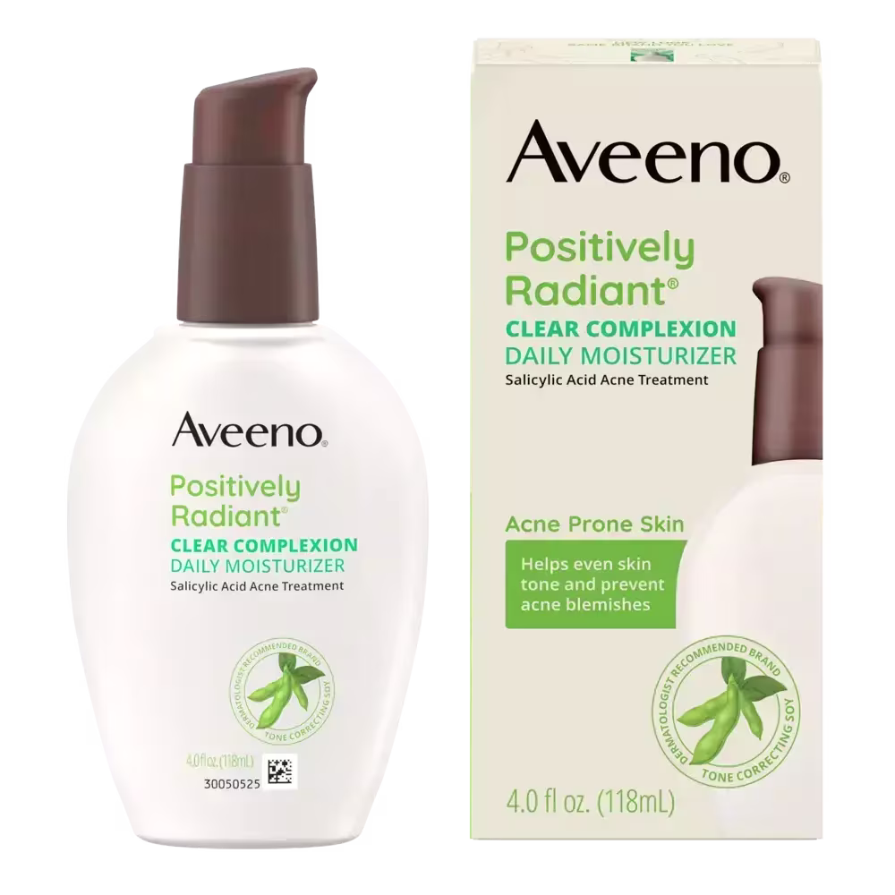 Aveeno Clear Complexion Daily Acne Facial Moisturizer Front