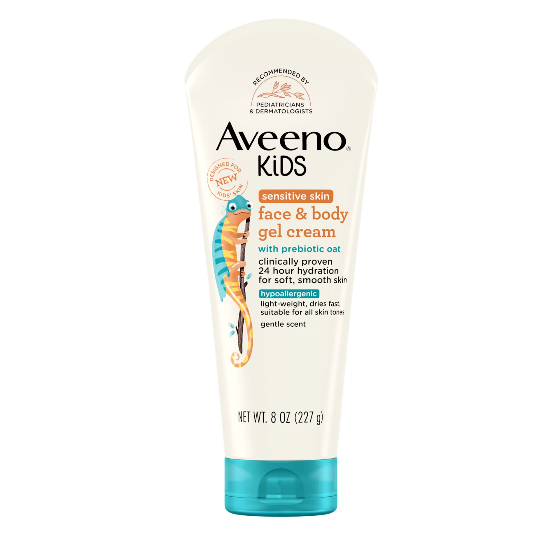 Kids Sensitive Skin Face & Body Gel Cream