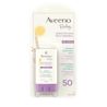 AVEENO® BABY Mineral Sunscreen SPF 50, Sensitive Skin, 13g stick
