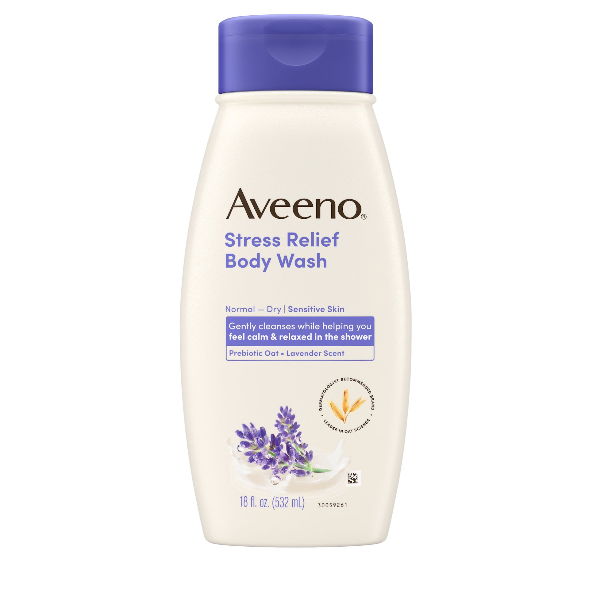 Stress Relief Oat Body Wash, Lavender Scent