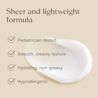 Aveeno® Sheer and lightweight formula, pediatrician tested