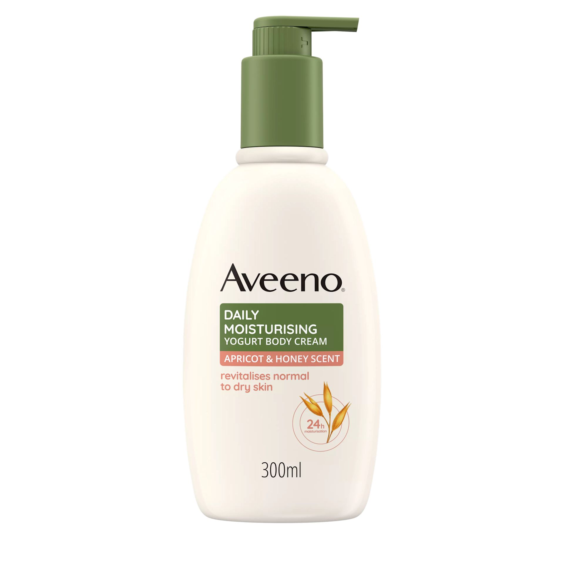 AVEENO® DAILY MOISTURISING CREMA CORPO IDRATANTE ALLO YOGURT, AL PROFUMO DI MIELE E ALBICOCCA