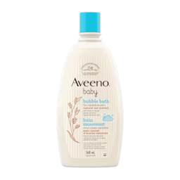 AVEENO® Baby Bubble Bath for Sensitive Skin with natural oat extract, 568ml  bottle