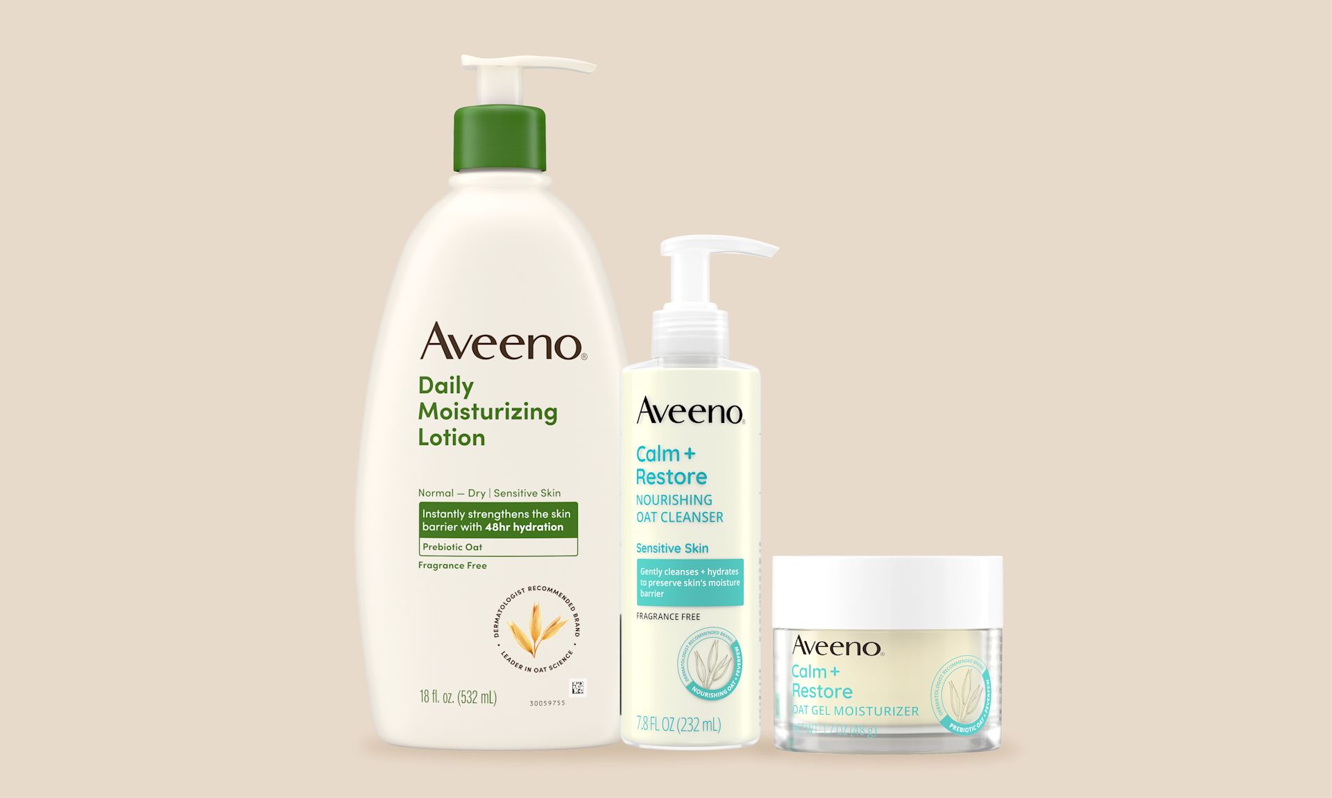 Aveeno® Shop by concern - Image card for Sensitive product line