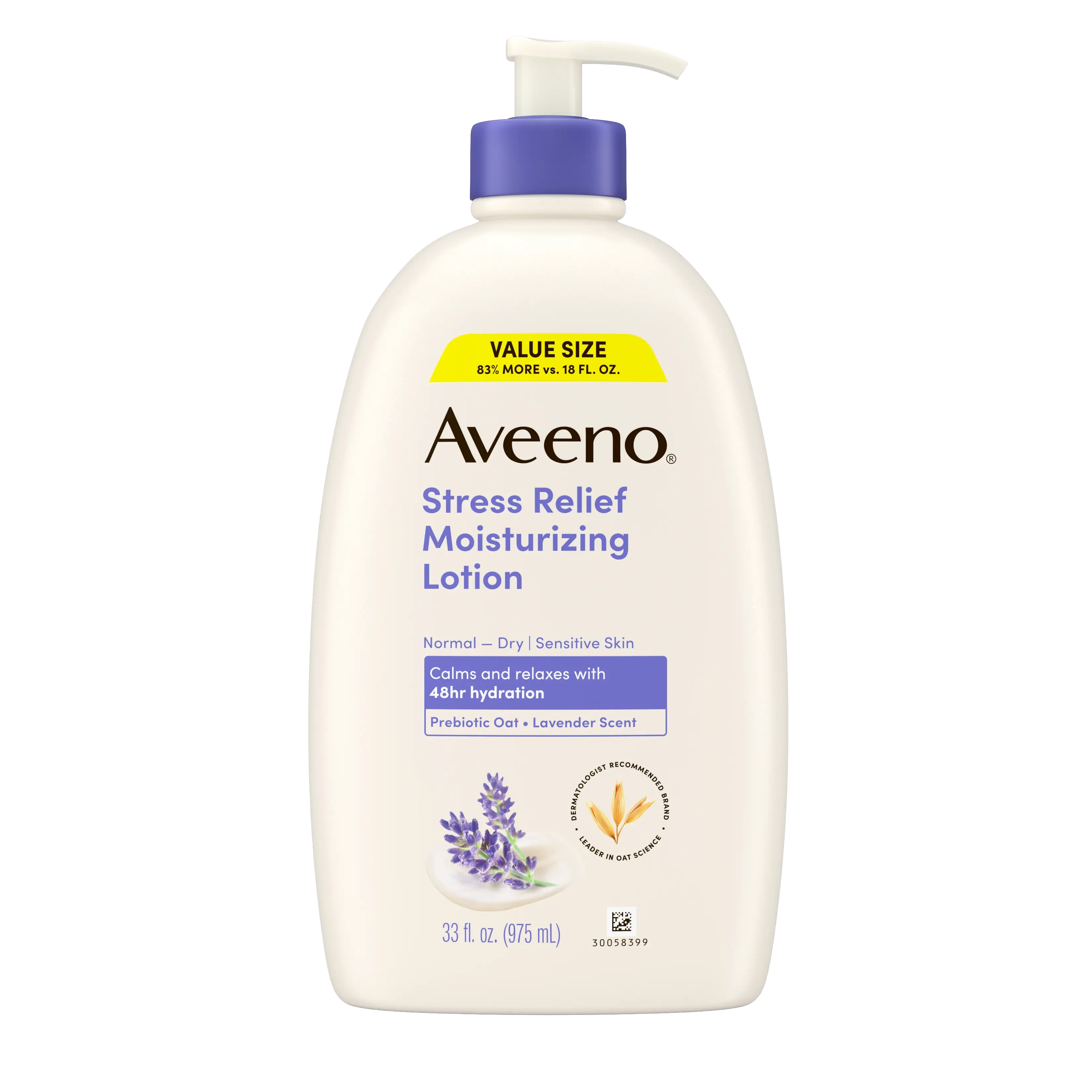 Stress Relief Body Lotion, Lavender Scent | Aveeno®