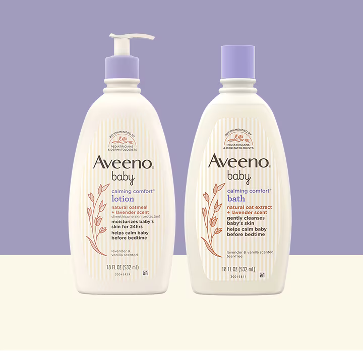 Aveeno<sup>®</sup> Calming Comfort Collection