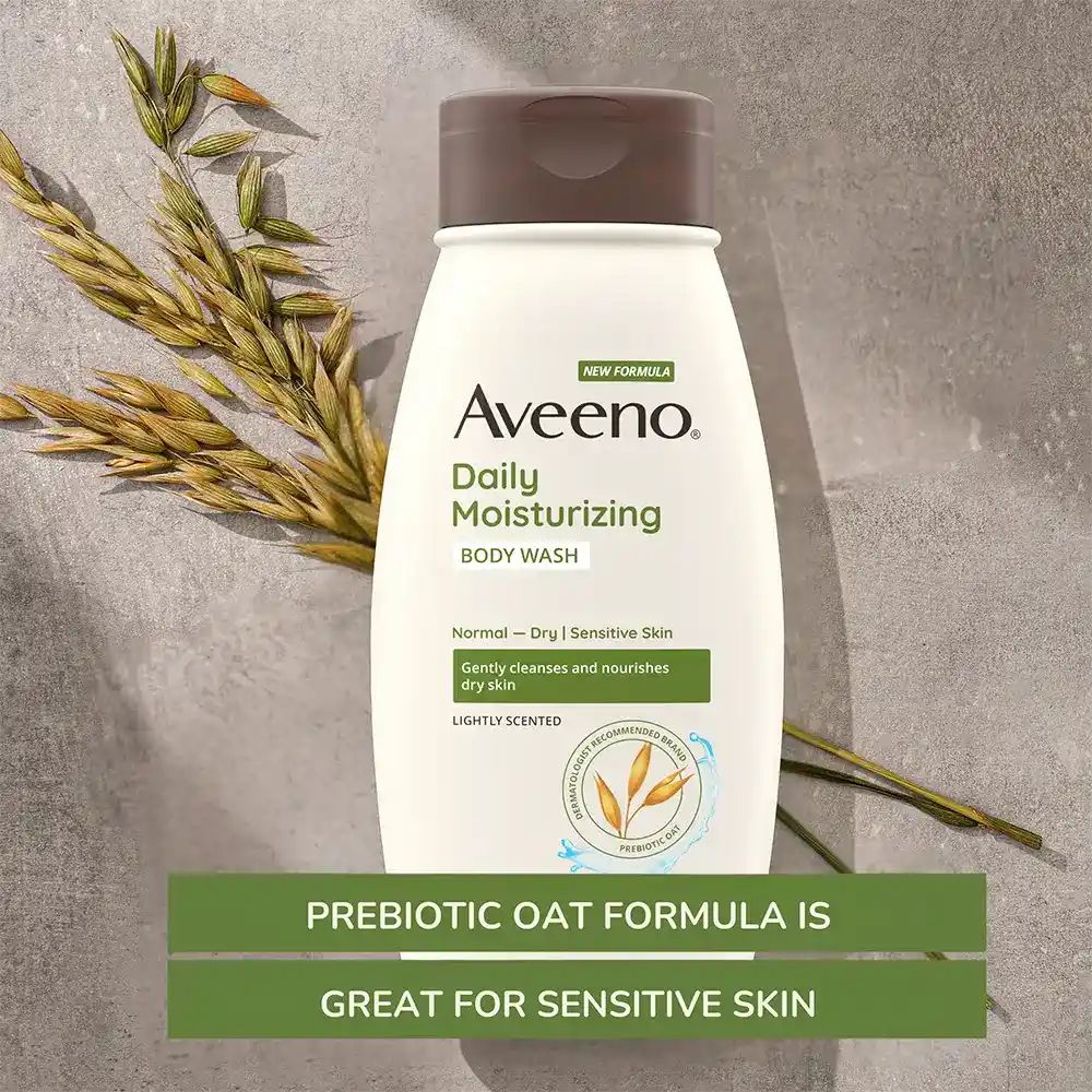 Prebiotic oat formula is great for sensitive skin