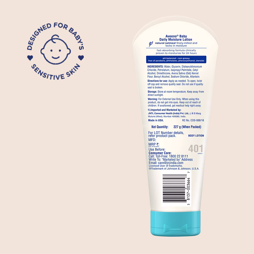 Aveeno Baby Daily Moisture Lotion - Image 4 - Aveeno - en-IN