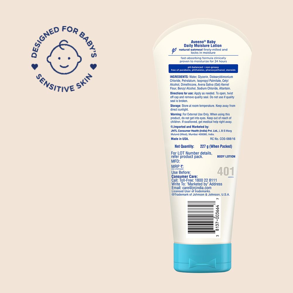 Aveeno Baby Daily Moisture Lotion - Image 4 - Aveeno - en-IN