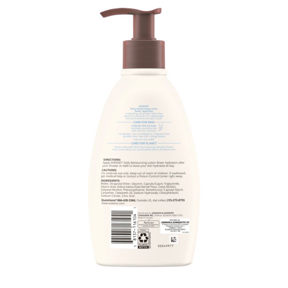 Aveeno Daily Moisturizing Sheer Hydration Lotion - Image 2 - Aveeno - en-SG