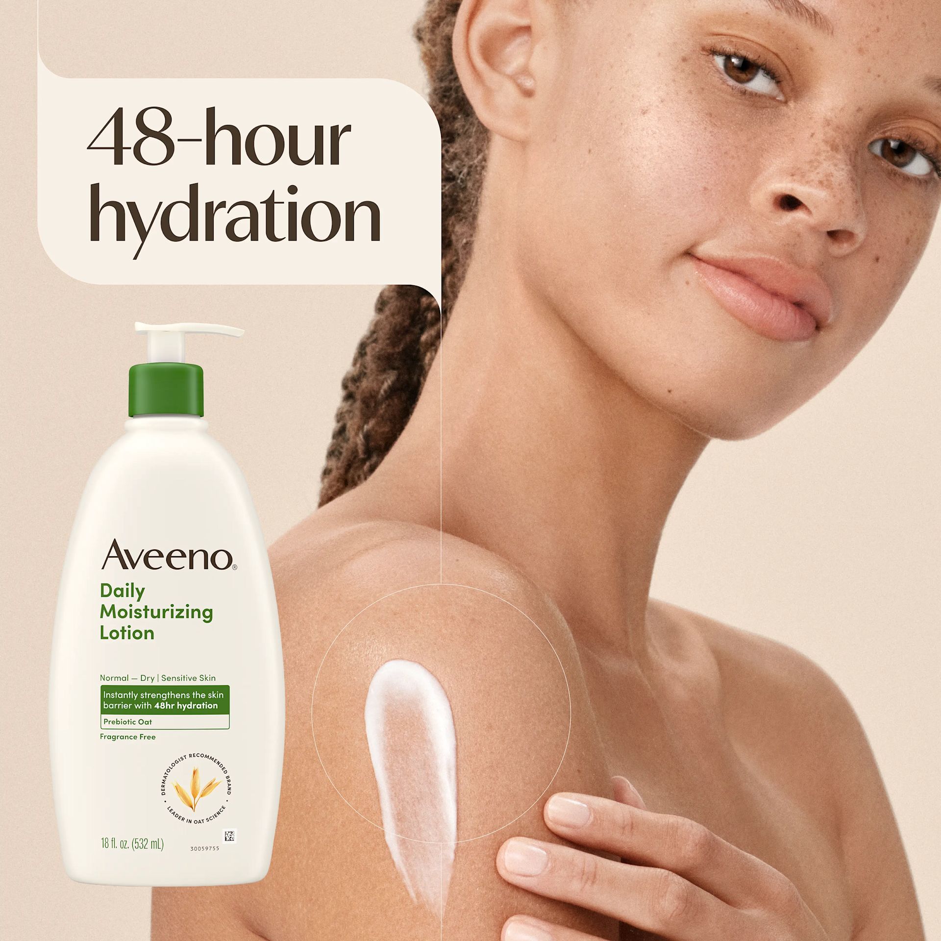 Aveeno® Daily Moisturizing Lotion 48-hour hydration