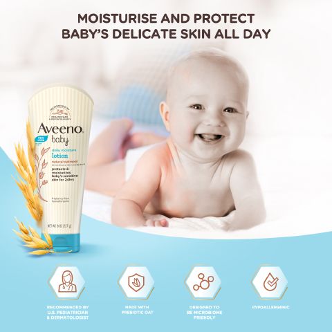 Aveeno Baby Daily Moisture Lotion - Image 7 - Aveeno - en-IN