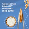 with soothing triple oat complex & shea butter