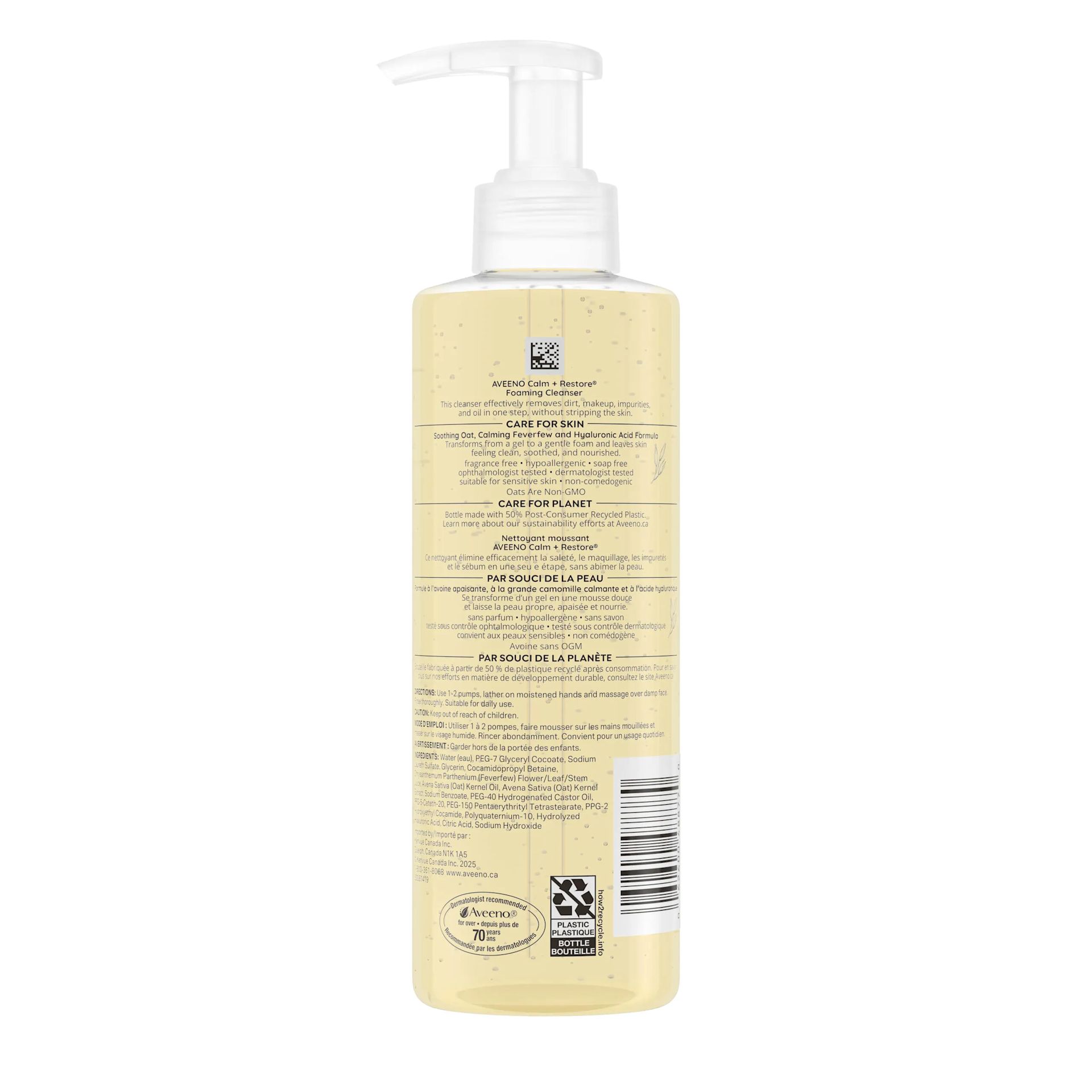 AVEENO Calm + Restore Make-Up Removing Cleanser​ Image 11