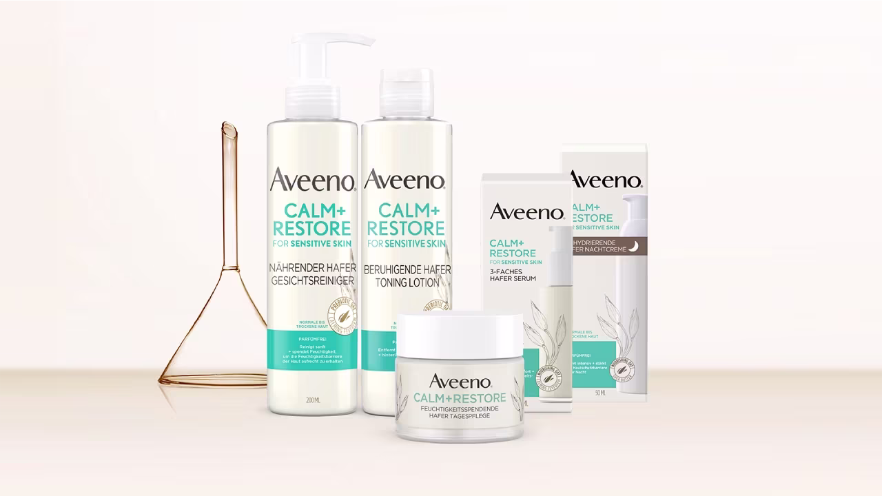 Aveeno® Naturalne produkty z owsa do pielęgnacji twarzy