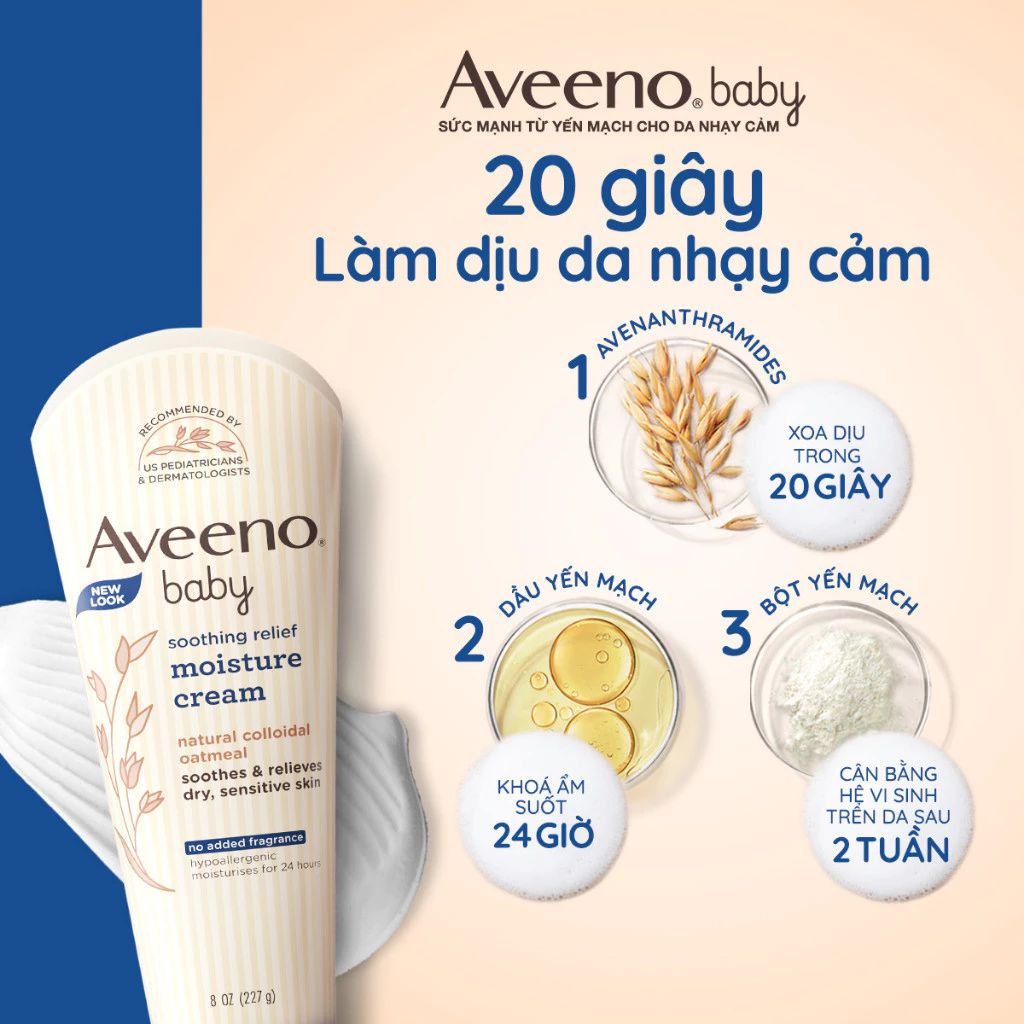 Aveeno Baby Soothing Relief Moisture Cream