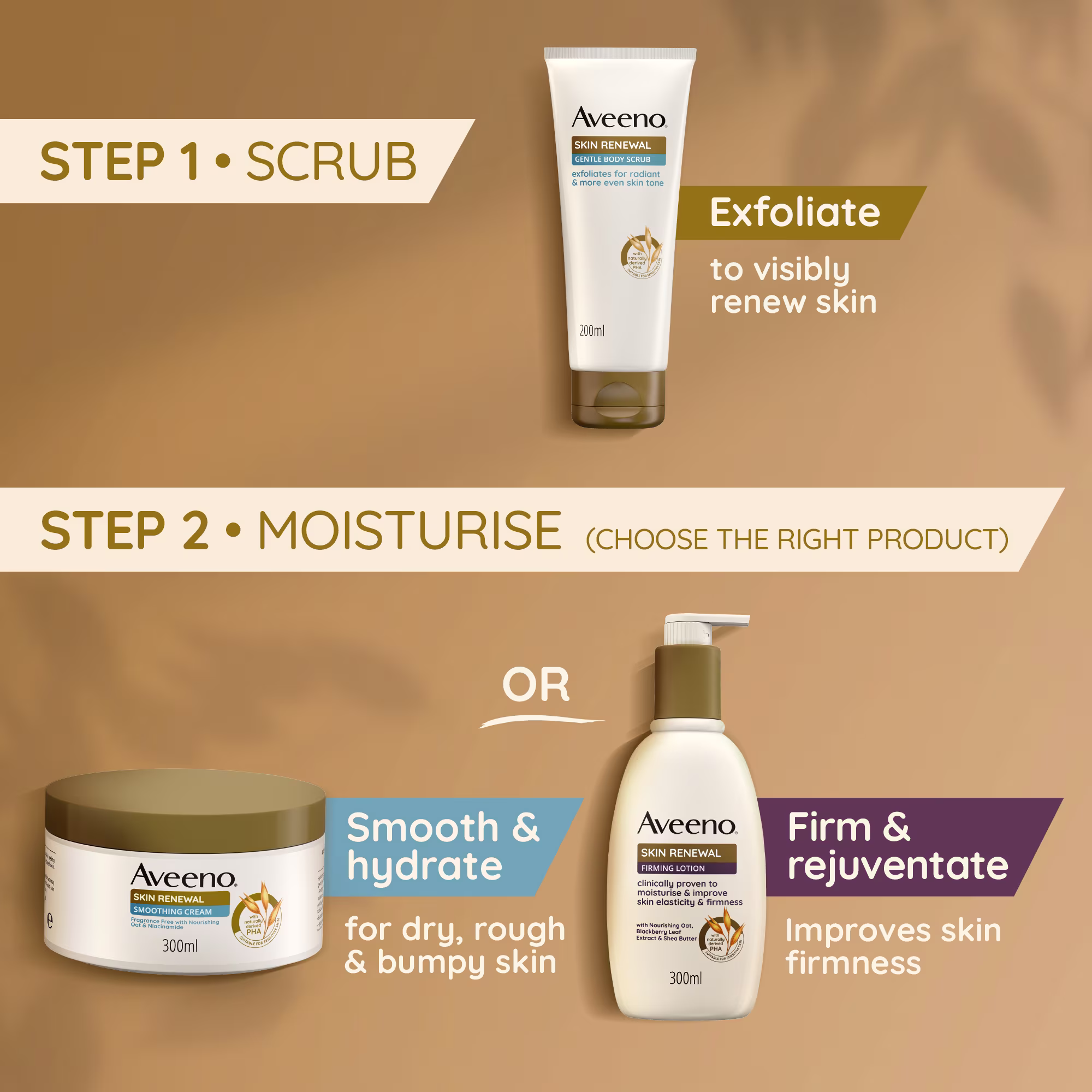 Aveeno Skin Renewal Smoothing Cream 6