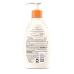 Back of Pack shot of Aveeno® Protect + Hydrate Sunscreen Body Lotion Broad Spectrum SPF 60