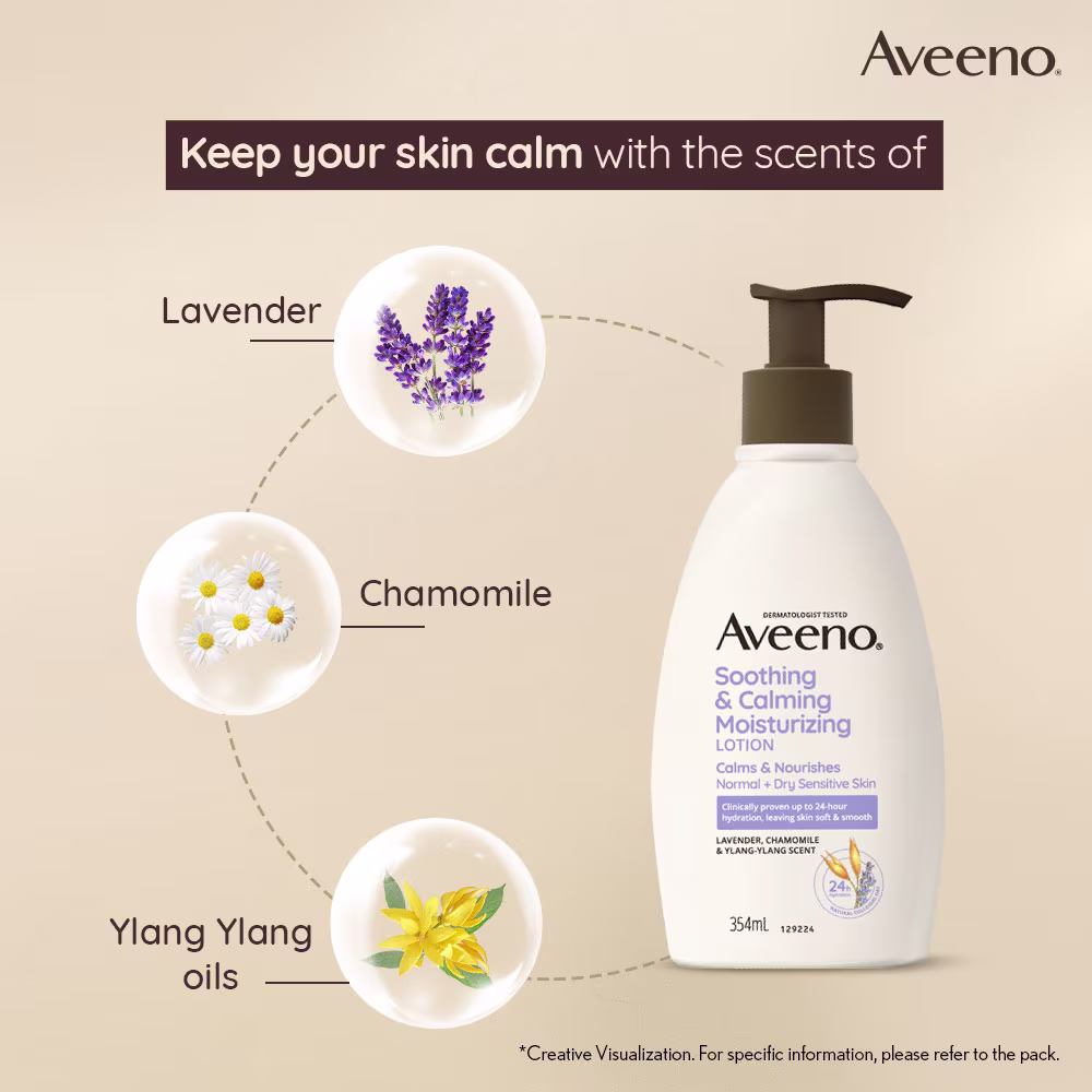 Aveeno® Daily Moisturizing Stress Relief Lotion - Image 4 - Aveeno - en-IN