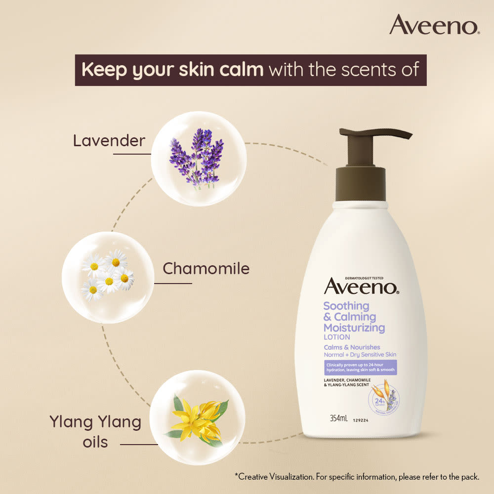 Aveeno® Daily Moisturizing Stress Relief Lotion - Image 4 - Aveeno - en-IN