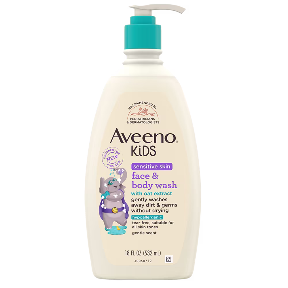 Kids Sensitive Skin Face & Body Wash